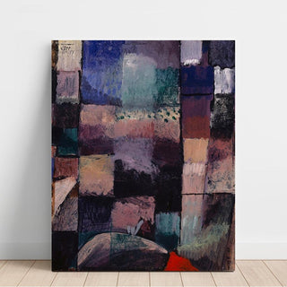 À propos d'un motif de Hammamet - Paul Klee | Reproduction Tableau Décoration murale affiche copie