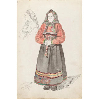 Adolph Tidemand - Aslaug Bjrnsdatter Moseb Sauland.webp