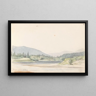 Adolph Tidemand - Glomma ved mot.webp