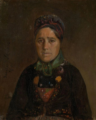 Adolph Tidemand - Portrait of Ingeborg Skjnne from Numedal.webp