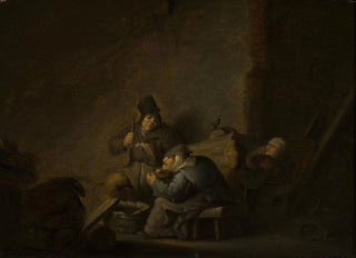 Adriaen van Ostade - Genre scene in an interior.webp