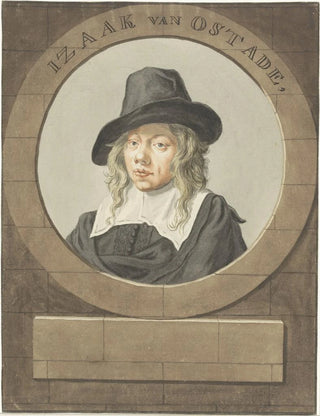Adriaen van Ostade - Portret van Isaak van Ostade.webp