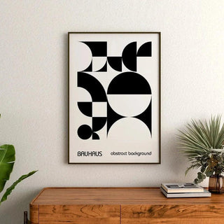 Affiche Bauhaus - Formes Essentielles