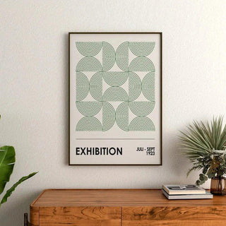 Affiche Bauhaus - Rythmes Circulaires