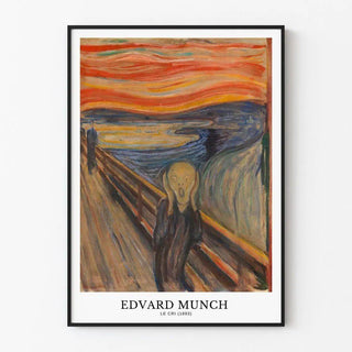 Affiche Le Cri - Edvard Munch