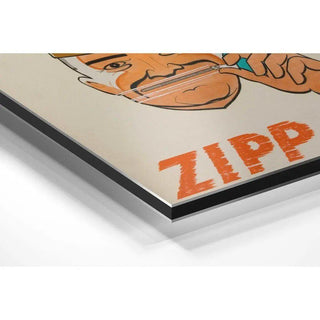 Affiche Seconde Guerre Mondiale - Zipp it. Careless talk costs lives par Leonard Raven-Hill