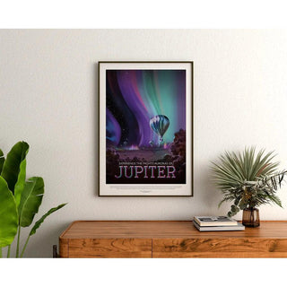 Affiche vintage NASA - Jupiter 2017