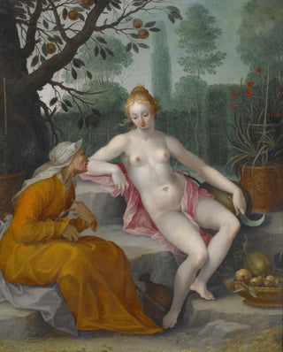 After Abraham Bloemaert - Vertumnus and Pomona.webp