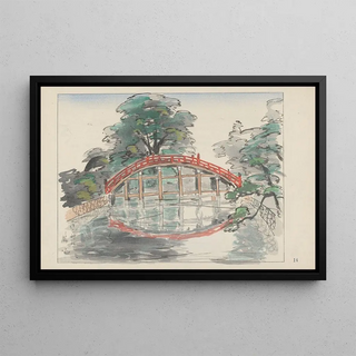 Akamatsu Rinsaku - Sumiyoshi Shinto shrine.webp