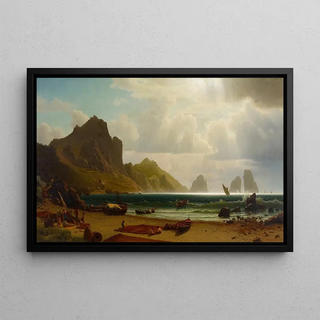 Albert Bierstadt - The Marina Piccola Capri.webp