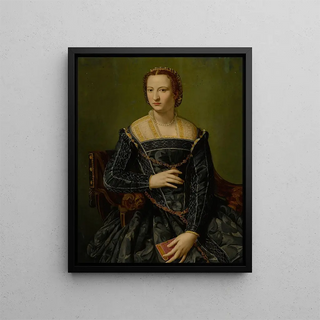 Alessandro Allori - Portrait of a lady in black.webp
