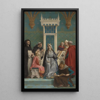 Alexandre Cabanel - Saint Louis enseign par sa mre.webp