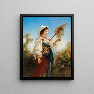 Anton Romako - Rmische Spinnerin.webp