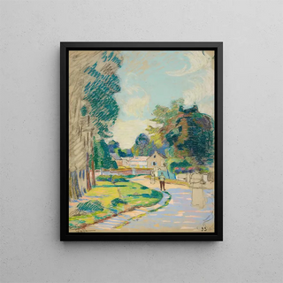 Armand Guillaumin - Une rue en IledeFrance.webp