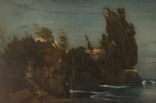 Arnold Bcklin - Fiesole Villa by the sea.webp