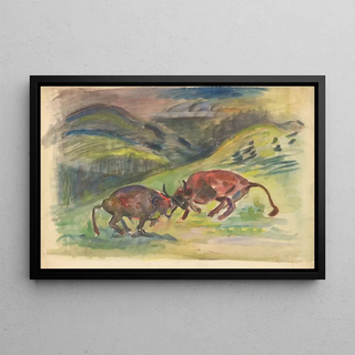 Arnold Peter WeiszKubnan - Bull Fight.webp