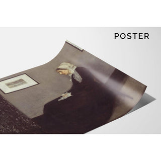 Arrangement en gris et noir n° 1 - James Abbott McNeill Whistler | Reproduction Tableau Décoration murale affiche copie