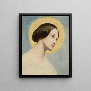 Ary Scheffer - Portrait of Eliza Krasiska.webp