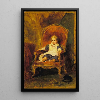 Ary Scheffer - Portrait of a Child.webp