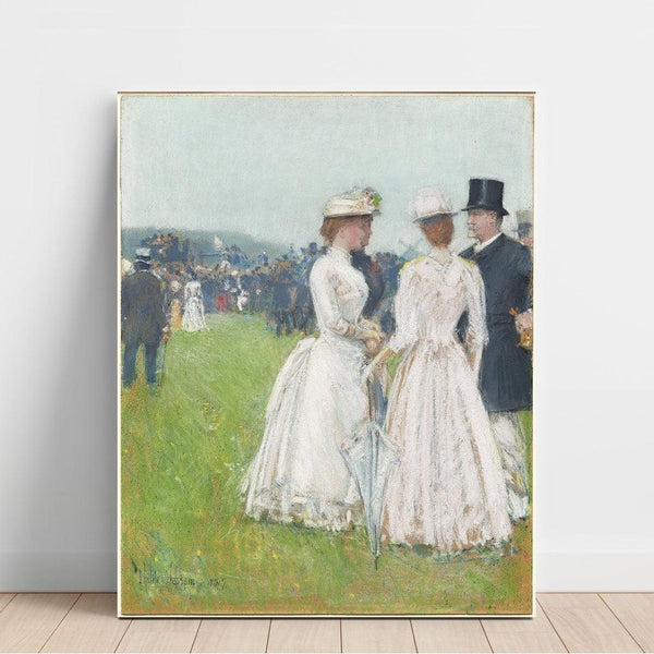 Reproduktion des Gemäldes Zum Großen Preis von Paris - Childe Hassam
