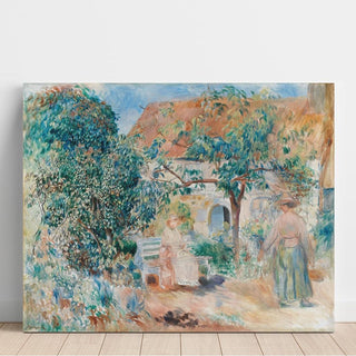 Au Jardin en Bretagne - Pierre-Auguste Renoir | Reproduction Tableau Décoration murale affiche copie