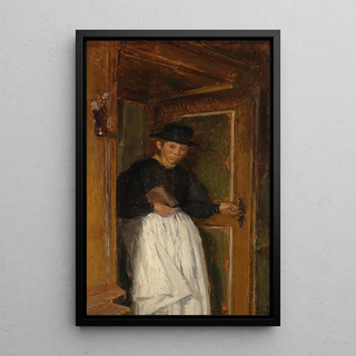 August von Pettenkofen - Buerin aus Toblach.webp