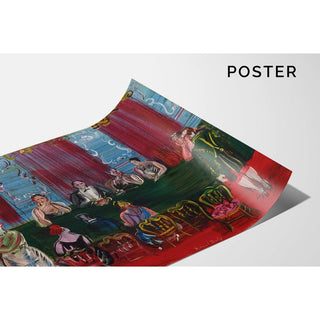 Baccara - Raoul Dufy | Reproduction Tableau Décoration murale affiche copie