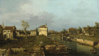 Canaletto - The Porta PortelloPadua.webp