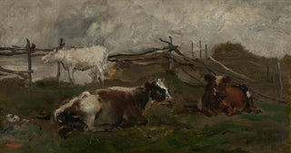 Charles Franois Daubigny - Koeien in de weide.webp