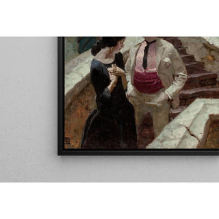 City of Temptation - Dean Cornwell | Reproduction Tableau Décoration murale affiche copie