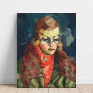 Daami Portree - Konrad Mägi | Reproduction Tableau Décoration murale affiche copie