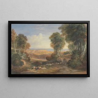 David Cox - The Junction of the Severn and the Wye with Chepstow in the Distance.webp