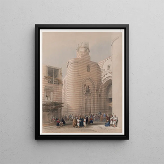 David Roberts - Gate of the Metwaleys Bab Zuwayla Cairo.webp