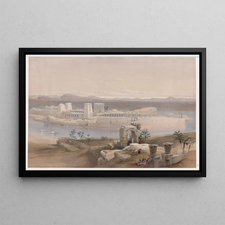 David Roberts - General view of the Island of Phil Nubia Nov 18th 1838.webp