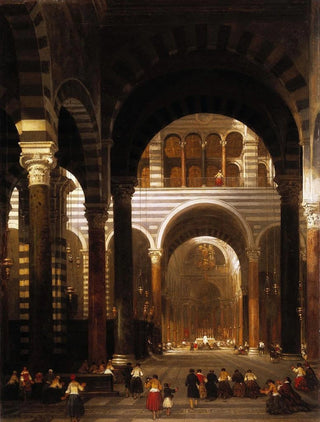 David Roberts - Interior of the Cathedral Pisa.webp
