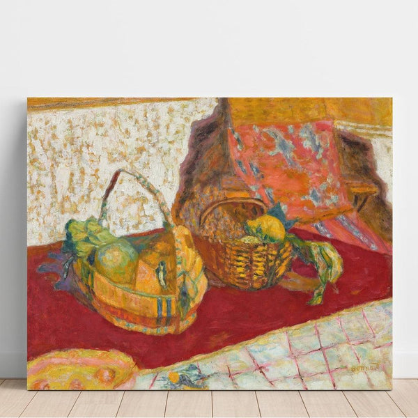 Reproduktion des Gemäldes Zwei Obstkörbe - Pierre Bonnard
