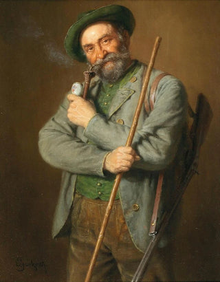 Eduard von Grtzner - The Hunter.webp
