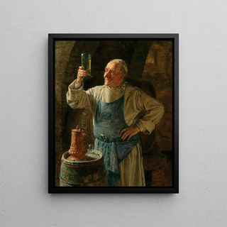 Eduard von Grtzner - Weinprobe.webp