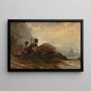 Edward Moran - On the Lookout.webp