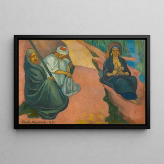 Emile Bernard - Jeune Femme Allaitant La Fuite En gypte.webp