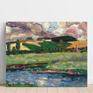 Étude de paysage - Konrad Mägi | Reproduction Tableau Décoration murale affiche copie