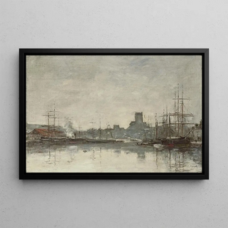 Eugne Boudin - Fcamp Le port.webp