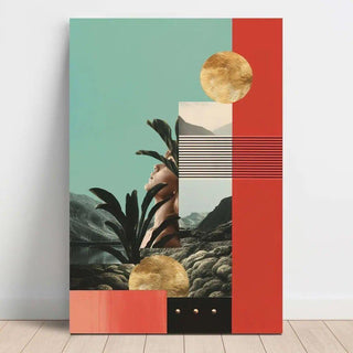 Évasion Visuelle | Collage | Reproduction Tableau Décoration murale affiche copie