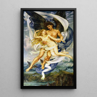 Evelyn De Morgan - Boreas and Oreithyia.webp