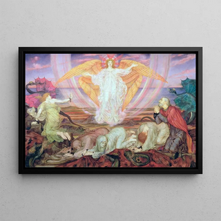 Evelyn De Morgan - Death of the Dragon.webp