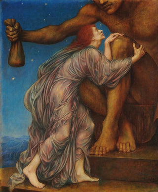 Evelyn De Morgan - The worship of Mammon.webp
