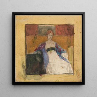 Femme assise - Edwin Austin Abbey