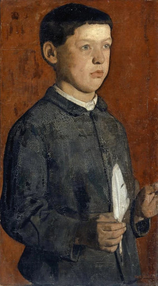 Ferdinand Hodler - Portrait Of August Hodler The Student.webp