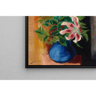 Fleurs dans un Vase - Moïse Kisling | Reproduction Tableau Décoration murale affiche copie