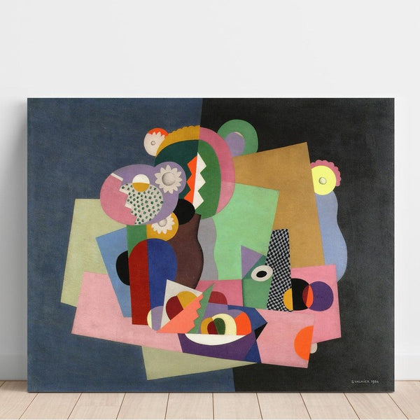 Reproduktion des Gemäldes Blumen und Früchte - Georges Valmier
